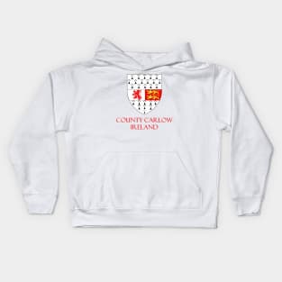 County Carlow, Ireland - Coat of Arms Kids Hoodie